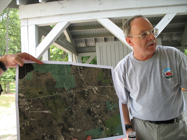 Stony Burk shows the Rhode Island property owners