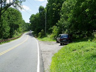 AT Parking at High Point at Mountain Road